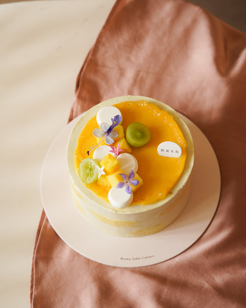 真夏の果実 II.完熟鳳梨茉莉戚風(季節限定)Pineapple Jasmine Chiffon Cake