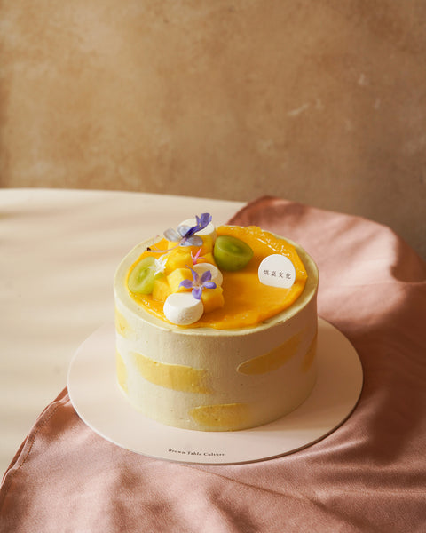 真夏の果実 II.完熟鳳梨茉莉戚風(季節限定)Pineapple Jasmine Chiffon Cake