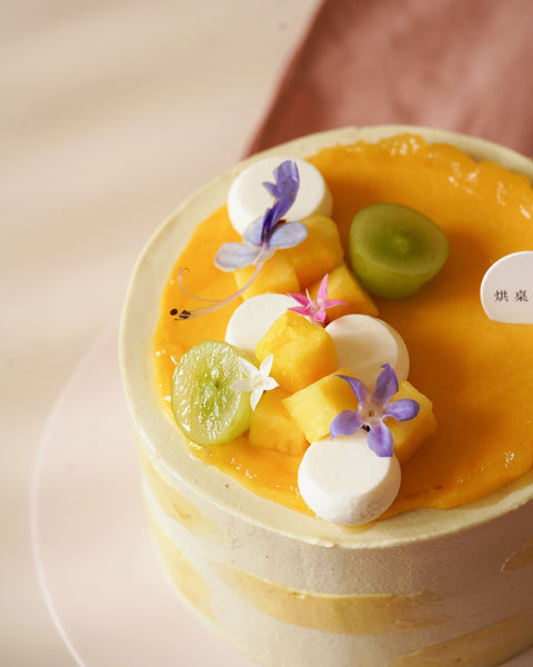 真夏の果実 II.完熟鳳梨茉莉戚風(季節限定)Pineapple Jasmine Chiffon Cake