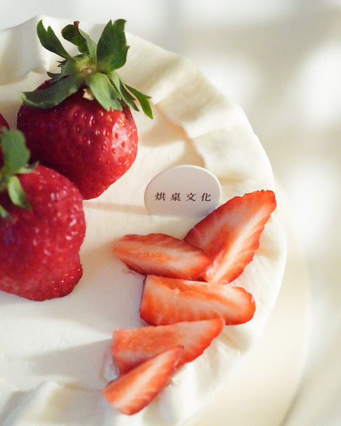 暫停供應 - 冬の果実II.草莓歐牧純生鮮奶油蛋糕(季節限定)Omu cream and Strawberry Light Cake