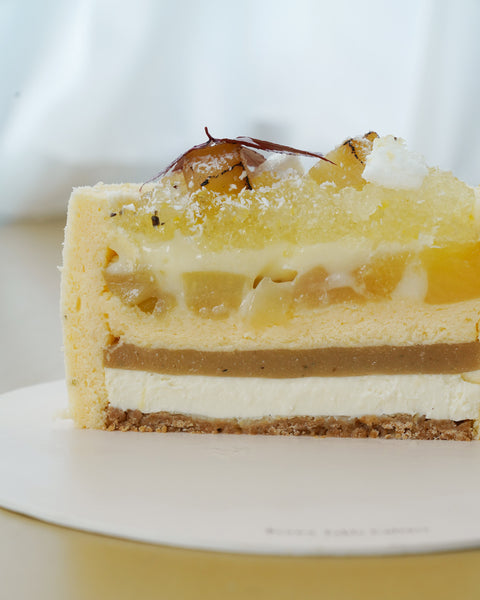 秋冬見 · 燉梨檸檬蛋糕 Preserved in Season: Pear & Lemon Cake