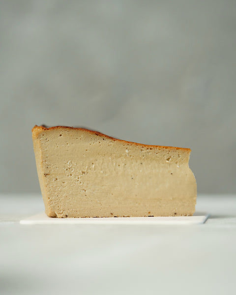 紅烏龍巴斯克蛋糕Black Oolong Tea Basque Cheese Cake