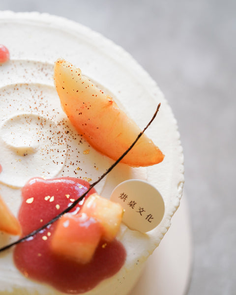 夏日水蜜桃雲尼拿戚風(季節限定)Peach and Vanilla Summer Chiffon