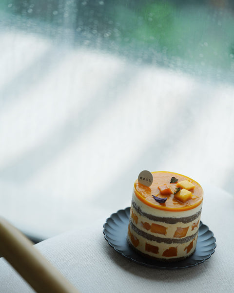 【4寸戚風(1-2人份)】真夏の果実.完熟芒果戚風蛋糕(季節限定)Mango and Caramel Chiffon