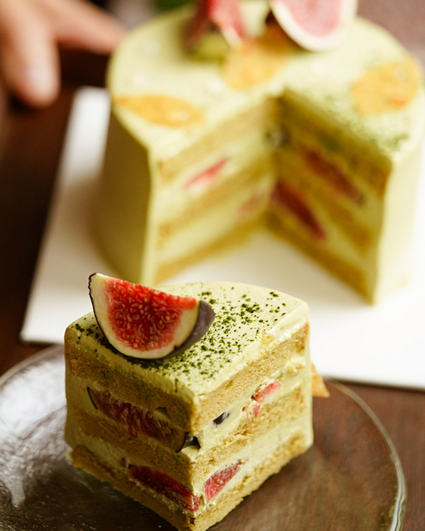 無花果柚香金萱戚風蛋糕 (季節限定)