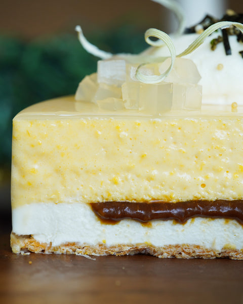 暫停供應-粟米味噌慕斯蛋糕 Miso Tomorokoshi Mousse Cake