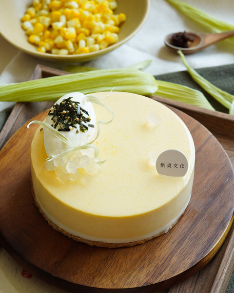 暫停供應-粟米味噌慕斯蛋糕 Miso Tomorokoshi Mousse Cake