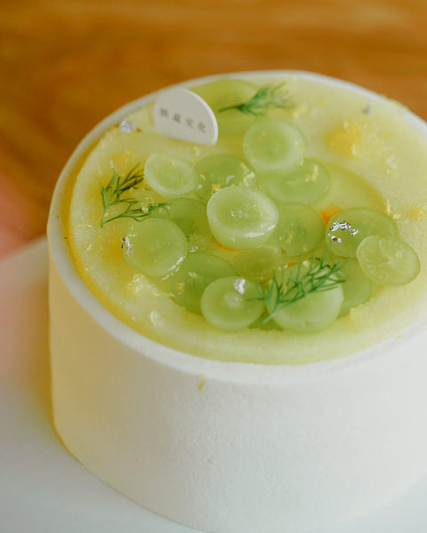 夢幻島.泡泡青提戚風(季節限定)Green Villa Grape Chiffon